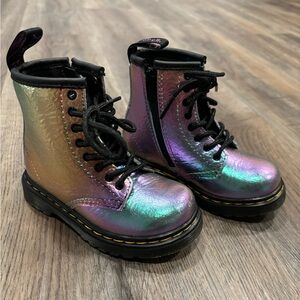 USED Baby Girl Dr. Marten Boots